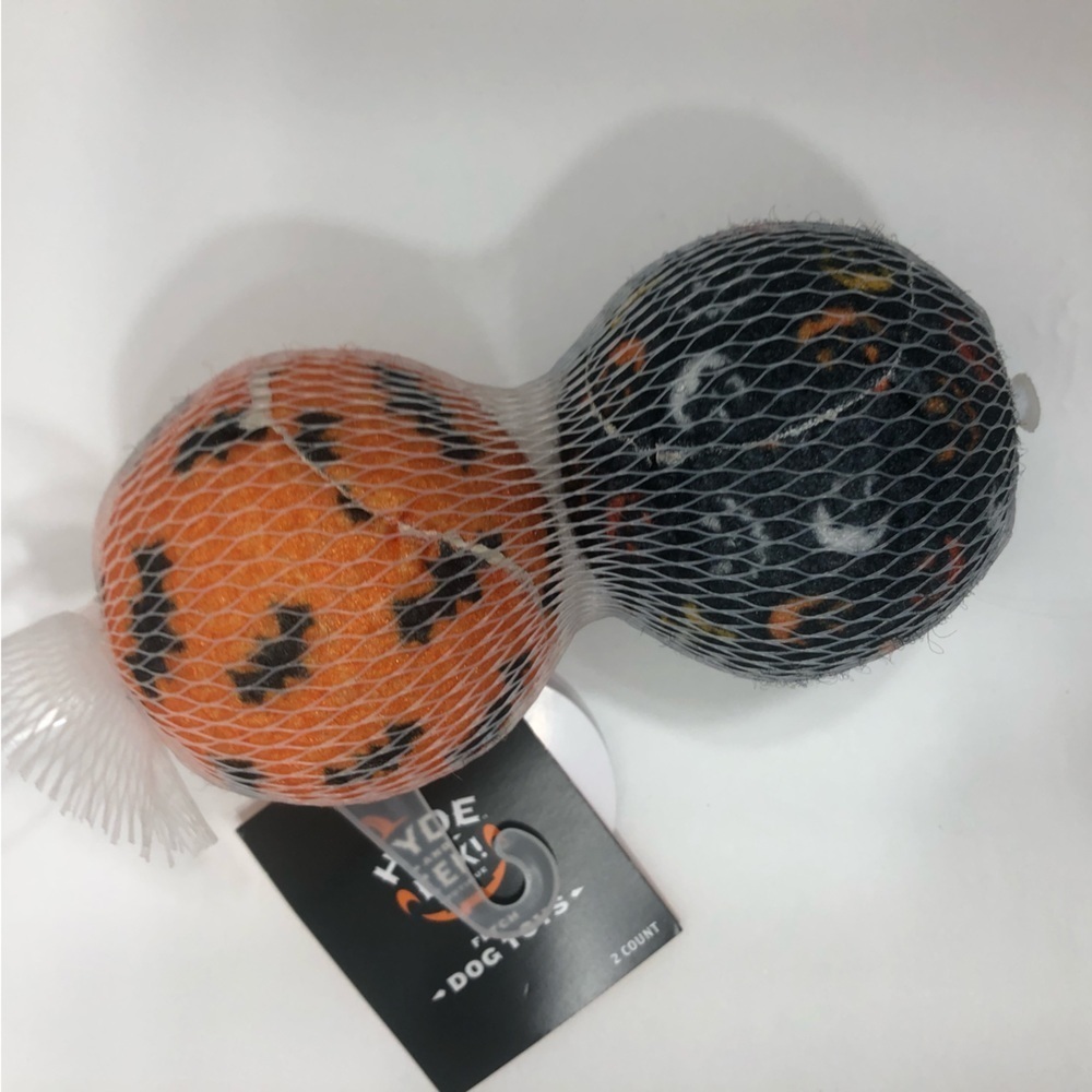 Halloween “Fetch” Dog Toys - 2 pack - NWT